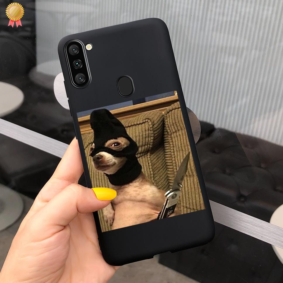 For Samsung Galaxy A11 Case Boy Girl Funny Cartoon Cat Women Silicone Back Case For Samsung Galaxy A 11 SM-A115F 6.4 Funda Cover