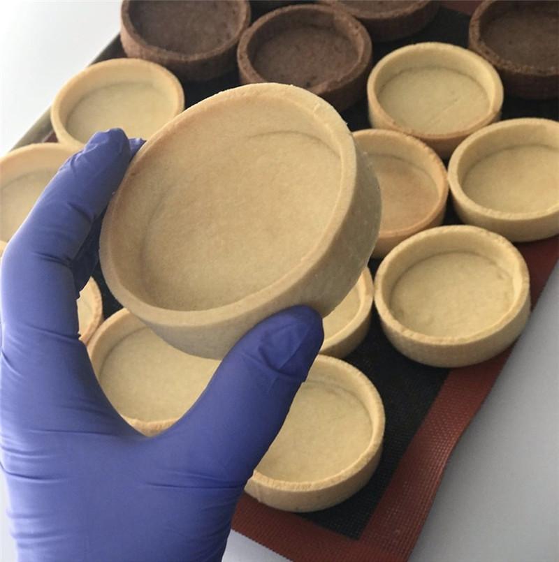 1/4/6 Stück Runde Tartelette-Ringe Edelstahl Tarteform Perforiert Obstkuchen Quiche Kuchen Mousseform Küche Gebäck Backform