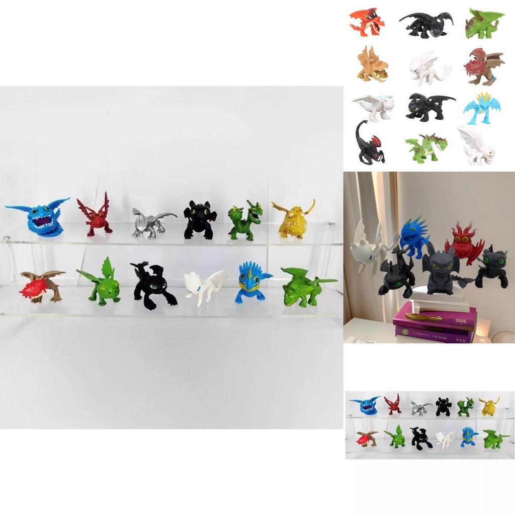 How To Train Your Dragon Pvc Figure Set With Blind Box Design For Collectors Special Characters Included