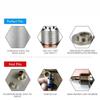 For Honda Ford Hyundai/Mazda Screw Car Engine Magnetic Oil Drain Plug Screw Nut Bolt Oil Drain Sump Nut M12/14/16 1.5 1.25 1.75 Oil Drain Plugs 3