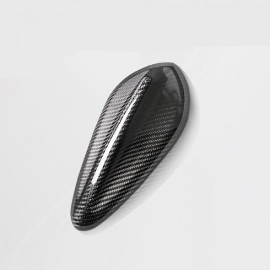 Real Carbon Fiber Car Top Fin Antenna Cover Sticker For Bmw 3 F30 2013- TH