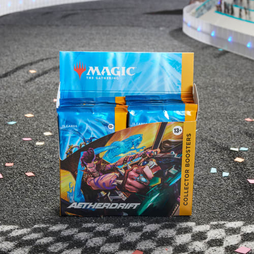 Magic: The Gathering Aether Run Collector Booster English Version (Box of 12 Packs) MTG Trading Card Wizards of the Coast DFT D41320000
