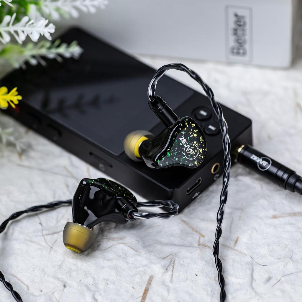 Linsoul ZiiGaat Arcadia Hybrid Driver (2BA+1DD) High-End Earphones Developed in Collaboration with HBB, These Earphones Use Knowles ED 29689 and