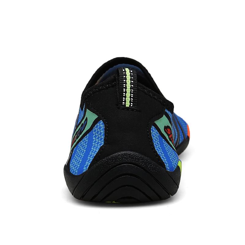 Men Elastic Soft Aqua Shoes Women Light Quick Dry Wading Sneakers For Seaside Walking Surfing Shoes Slip-on Swimming Shoes Size 35-46