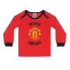 Manchester United FC Baby Boys Crest Long Pyjama Set