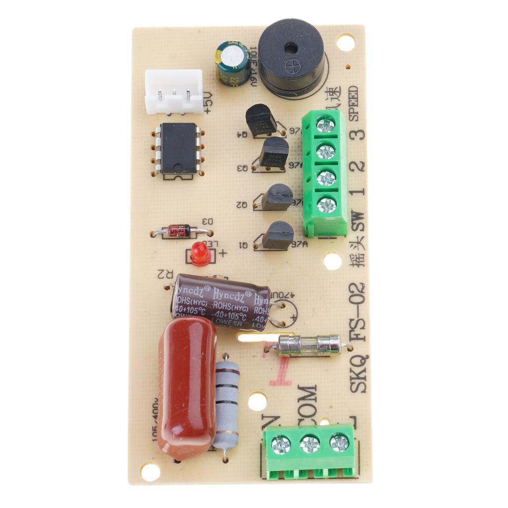 Replacement Power Board Fan Control Board Home Appliance Repair Part Circuit Board Repair Set PCB Texture for Fan