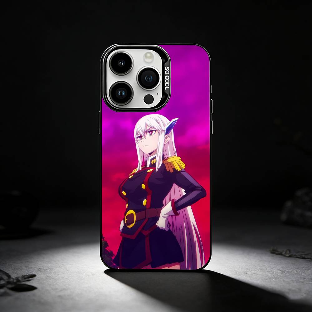 Chained Soldier Phone Case For iPhone 17,16,15,14,13,12,11 Plus,Pro Max,XS,Colored silver phone case