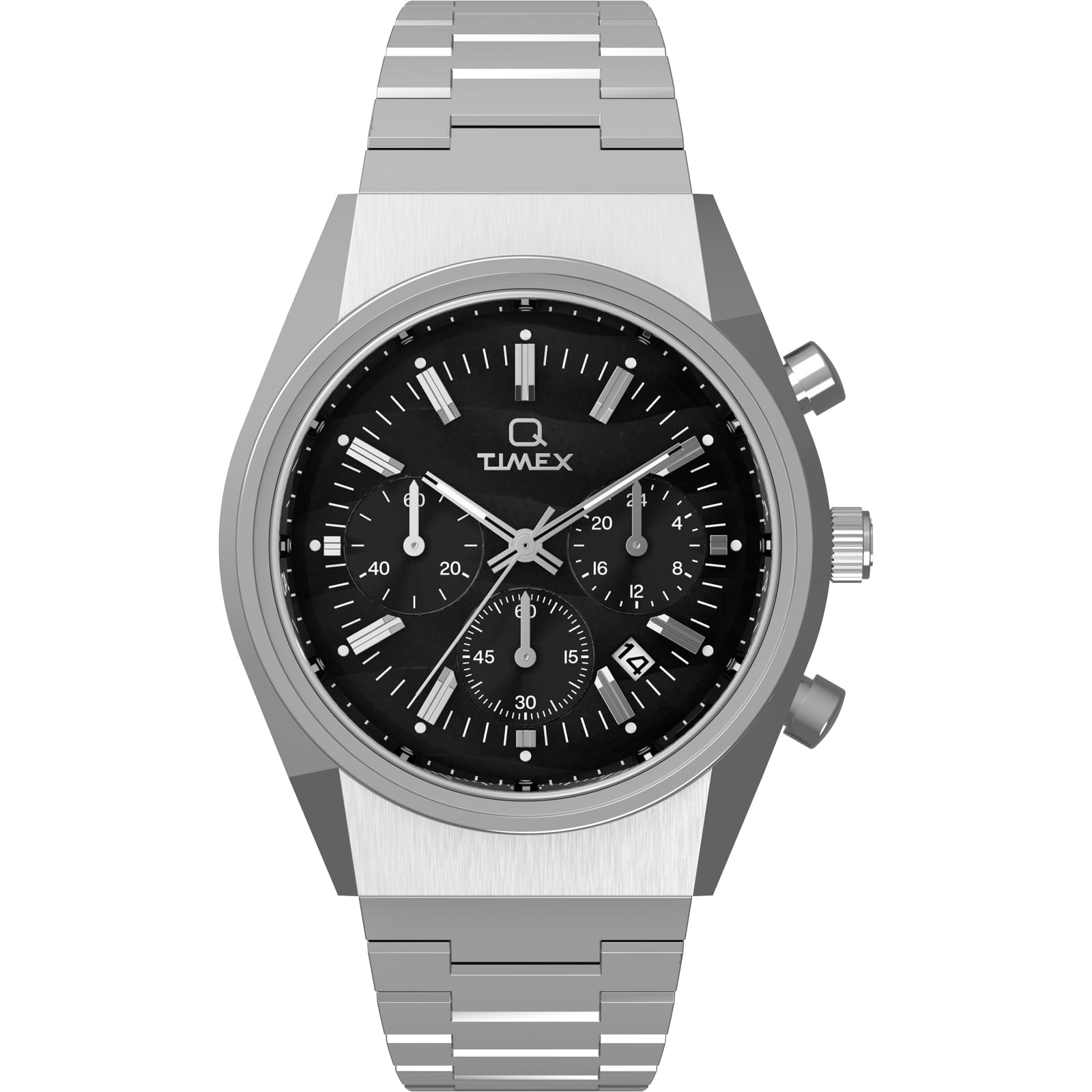 

Мужские кварцевые часы Timex Q Timex TW2Y34800 – Черный циферблат, Корпус из нержавеющей стали, Водонепроницаемость 5 АТМ чёрный