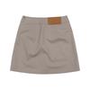 MARTINE GOLF Big Pocket A-Line Skirt_Beige