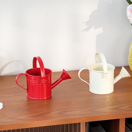 Metallgießkanne mit Brausekopf Langer Auslauf Gießkanne Kleine Gießkanne Indoor-Gartengerät für Zuhause Balkon Terrasse Büro Topfpflanzen