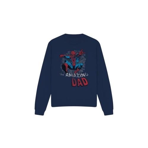 Spider-Man Unisex Adult Spider Dad Fathers Day Sweatshirt