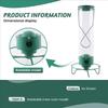 New Squirrel-Proof Wild Bird Feeder Large Capacity Metal Hanging Bird Feeder Safety Portable Hummingbird Feeder Outdoor Patio