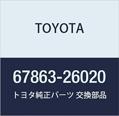TOYOTA Orijinal Parçalar Ön Kapı Fitili 2 SAĞ Ace Parça Numarası No. Hiace/Regius 67863-26020