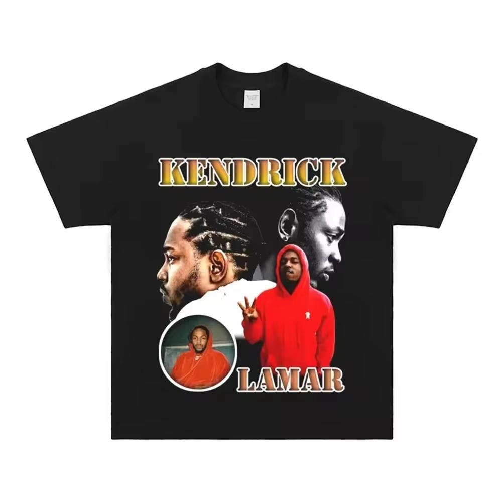 Rapper Fight Winner Kendrick Lamar Men Women Clothing Tee Unisex Tops Homme Short Sleeve Top Spring and Summer New TShirt