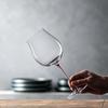 Crison Premium Luxury Lead-Free Crystal Glass Hand-Blown Red Wine Glasses Red Stem Wine Tumbler for Fine Dining And Special Occa