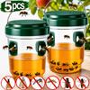 5/1pcs Insect Killer Trap Mosquito Hanging Symmetrical Conical Insect Entrance Safe Non-Toxic Reusable Trap Pest Control Tool