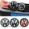 For VW Volkswagen Car Logo Front Grille Rear Trunk Decoration Sticker  For VW GTI Golf MK6 Polo Passat B6 CC Tiguan T-ROC Jetta Arteon