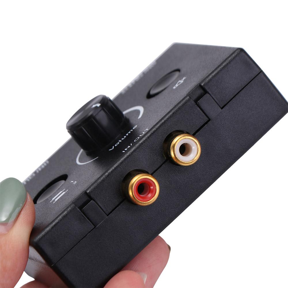 Stereo Audio Splitter Splitter Audio Decoder Amplifier Two-way Audio Switcher Car