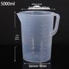 ZISIZ 5000ml Large Plastic Measuring Cup