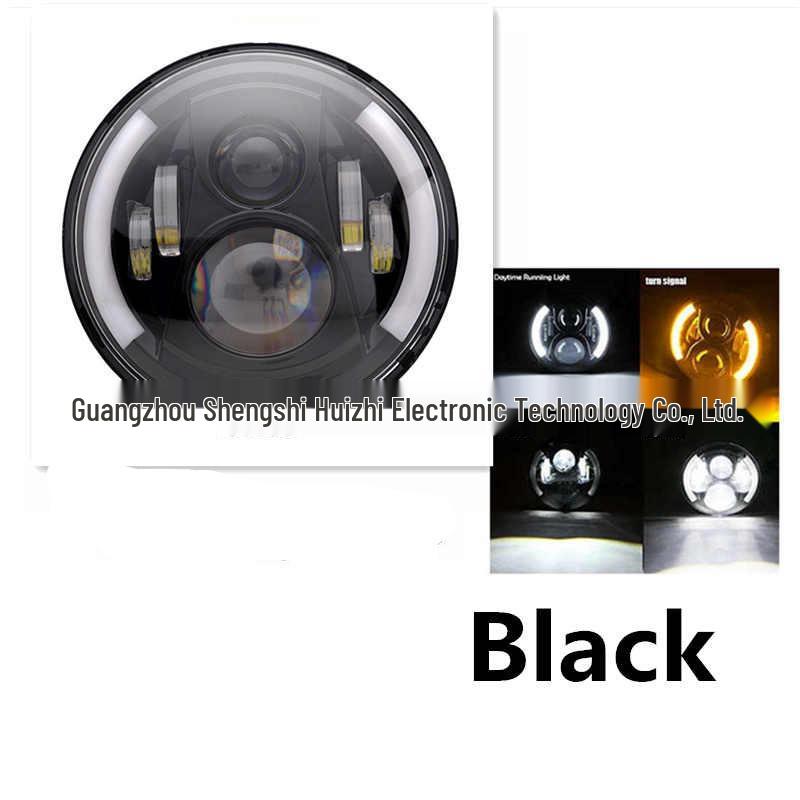 

Wrangler 7-inch LED Dual Arc Headlights with Angel Eye