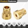 MECCANIXITY M6 Inch Battery Terminal Charging Posts Battery Terminal Connector Post Adapter Thread Stud 22mm X 26mm 1 Set