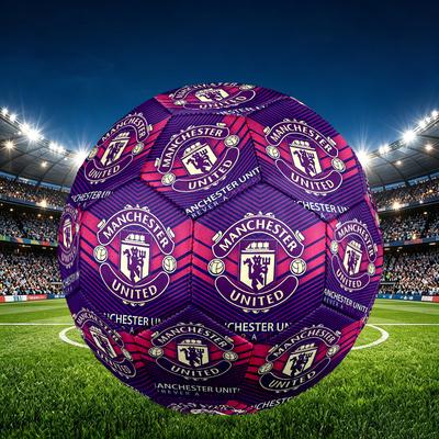 1pc Standard Football Size 5, Soccer Balls, Manchester United Manchester City Pattern Soccer Ball, Machine Stitched, Ball for Training & Outdoor Match