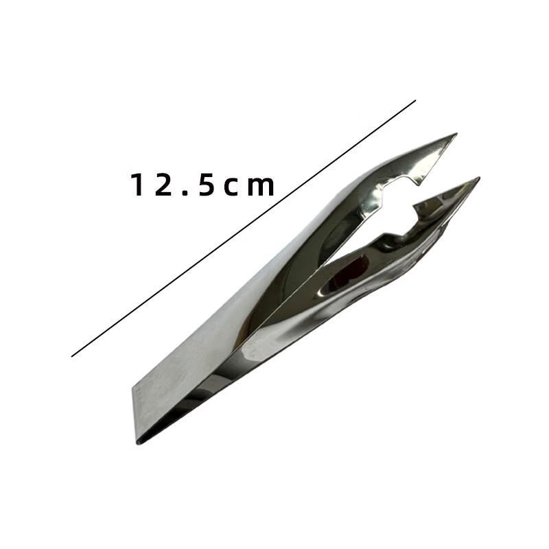 Stainless Steel Non-slip Ice Tongs