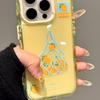 New Transparent Two-in-one Mobile Phone Case Ins for Apple 13 Cartoon Fruit Mobile Phone Case Two-in-one Niche High-end Feel