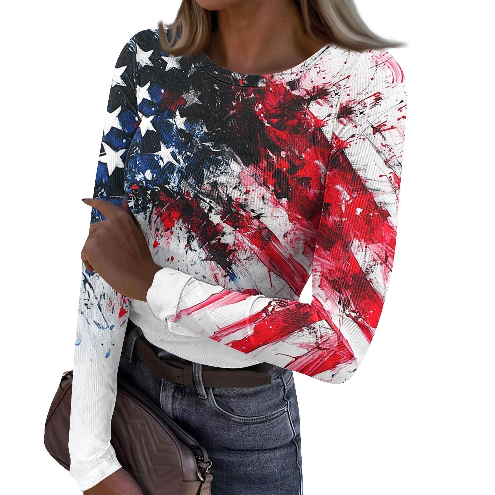 

Женская и зимняя футболка с тонким низом, модная повседневная футболка с градиентным принтом и круглым вырезом, пуловер с длинным рукавом S винный