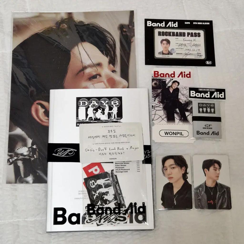 DAY6 Bandaid Unsealed Rock Band Version Sungjin Youngk Poca