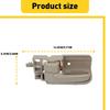 Door Handle Set For 2003-2008 Toyota Corolla Beige 2-Pcs Plastic 6920512200A2 US