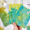 Watercolor Gradient Stickers - 6pcs Beautiful Blend Decals for Journal & Scrapbooking
