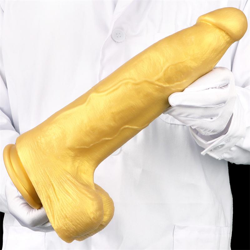 Jemné tekuté silikónové dildo Simulačné Nadrozmerné dildo Veľký análny kolík Extra dlhý penis Produkty pre dospelých