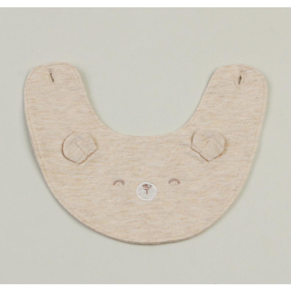 ABSORBA Organic Sprout Bear Romper With Bib +newborn Suit A1a10122 A1110614