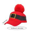 Santa Baseball Hat Adjustable Winter Holiday Headwear Holiday Baseball Caps For Men Women Adults Him Her Friends Family