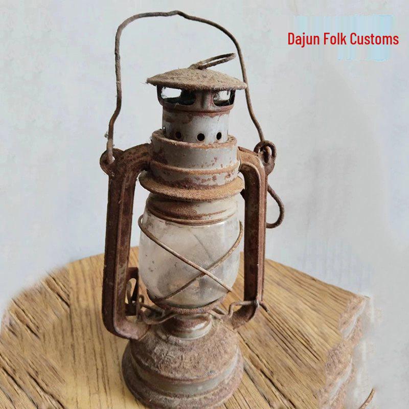 Винтажный Фермерский Ностальгический Ручной Керосиновый Светильник Украшение
