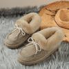 Fashion Plush Warm Snow Boots for Women 2024 Autumn and Winter New Fashion Casual Plush Flat Cotton Shoes