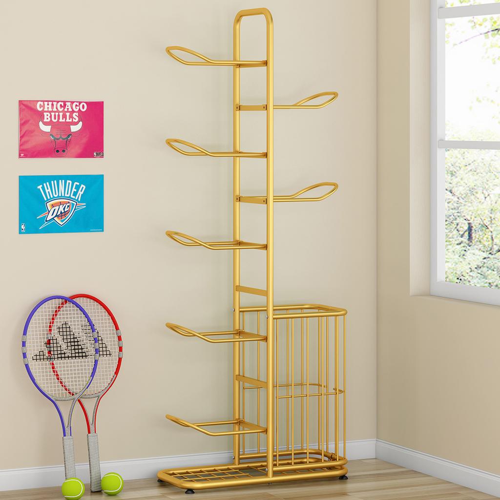 Indoor Children Basketball Storage Rack Put Ball Football Storage Basket Placed Rack Kindergarten Volleyball Stand Holder Space