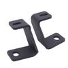 1 Pair Front A Pillar Hood Light Mount Bracket Water Resistant Enhanced Brightness Hood Hinge LED Work Cube Light Mount