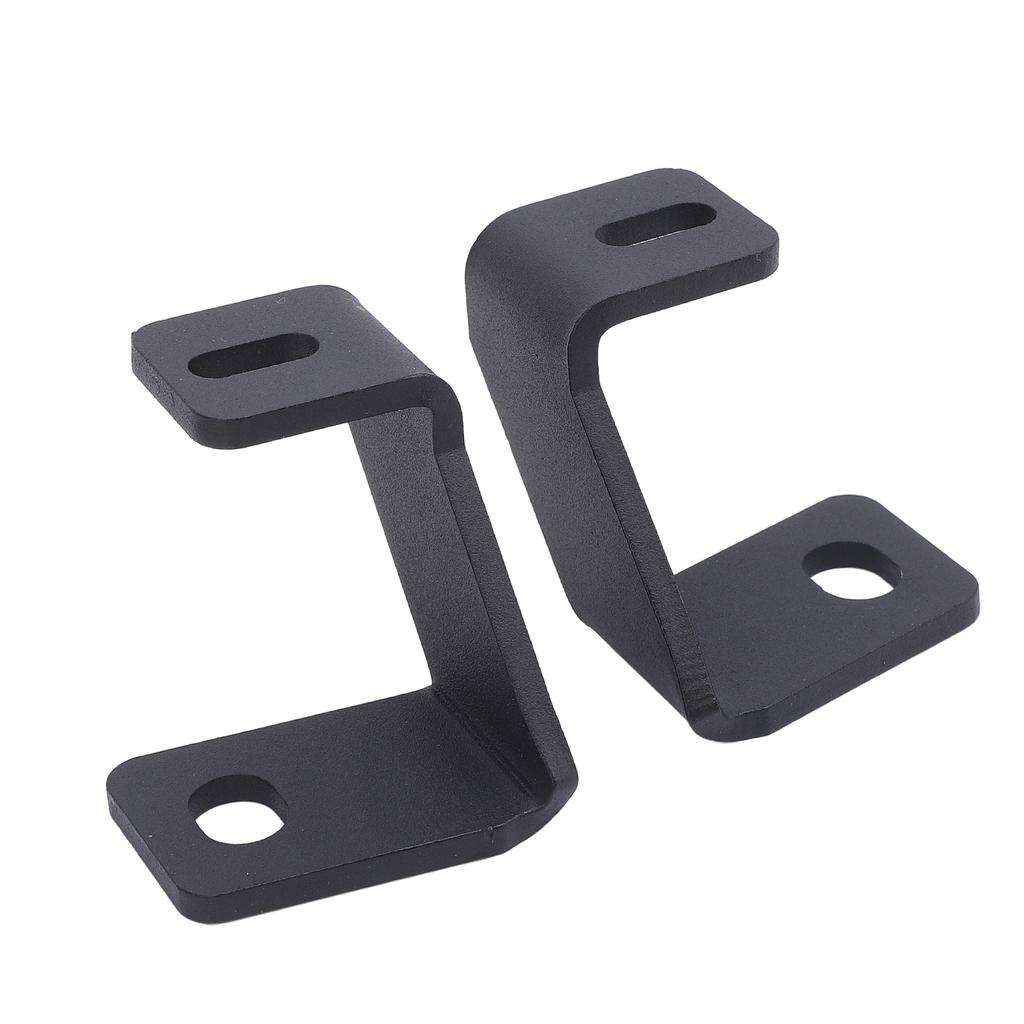 1 Pair Front A Pillar Hood Light Mount Bracket Water Resistant Enhanced Brightness Hood Hinge LED Work Cube Light Mount
