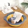 Folding Basin Portable Plastic Travel Folding Wash Basin Safe and Durable Folding Wash Basin Bathroom Supplies Durable Basin
