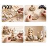 Kit Decorazione Fatto a Mano Conchiglia Kit Creativo Fai da Te, Creature Fantastiche di Conchiglie con Conchiglie e Strumenti, Set Creazioni per Principianti Idea Regalo