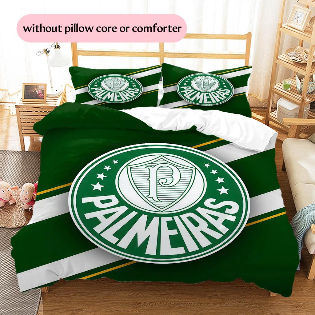 SE Palmeiras3 Pattern Bedding Quilt Set Home Decoration Gift (1 * duvet cover + 2 * pillowcase without core)