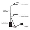 Spray Gun Holder Car Paint Sprayer Stand Bracket Storage Rack Household Steel Accessories