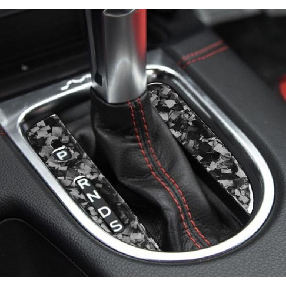 Control Gear Forged Carbon Fiber Strip Trim For Ford Mustang 2015-22 Shift Panel