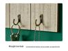 Wooden Wall-Mounted Key and Coat Hook – Punch-Free Door Hanger for Entryway