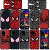 Phone Case for Samsung Galaxy S25 S23 S22 S24 Ultra FE A05 A06 A15 A16 A36 A37 A35 A54 A55 A56 A57 A25 A26 A53 A17 Spiderman Marvel Spider Man Cover