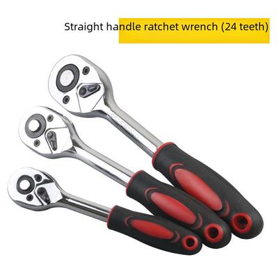 Fly Ratchet Wrench Set: Large, Medium, Small - 24T Straight, 72T Bent, Quick Release, Reversible, Auto Repair Tools