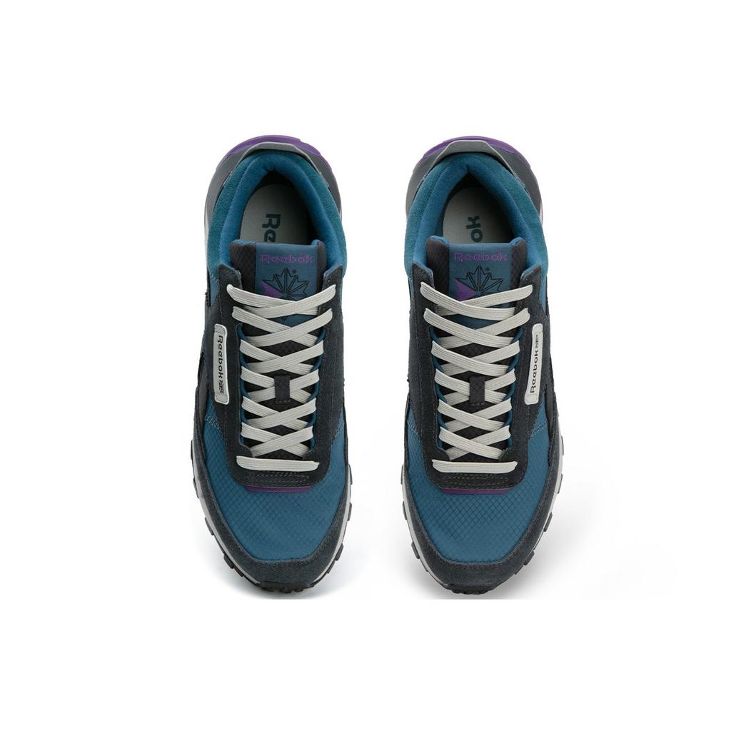 Reebok Cl Legacy W Retro Sports Comfortable Casual Thick Sole Low Top Running Shoes Unisex sneaker Black Blue 24FRC903U3GB7