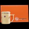 Chaxun Ceramic Mug with Lid and Tea Infuser